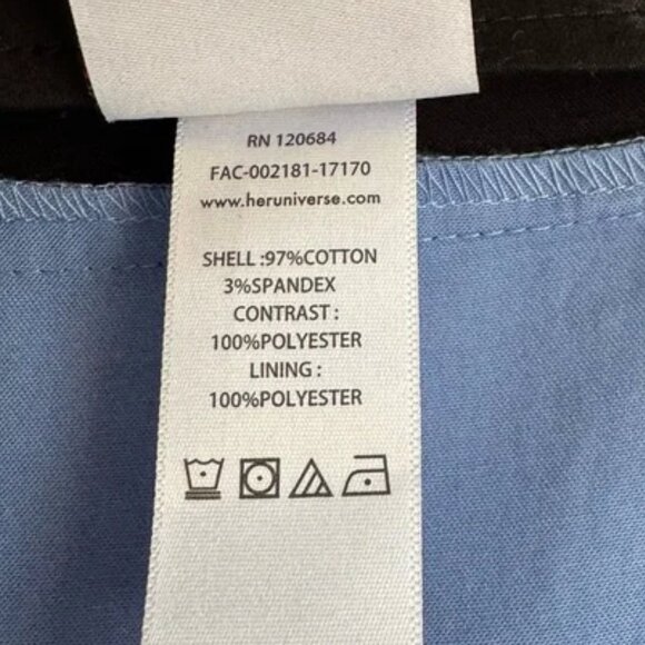 Disney Black and Lavender Midi Dress - Picture 10 of 10